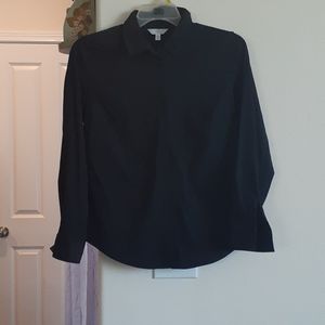 Black button up
